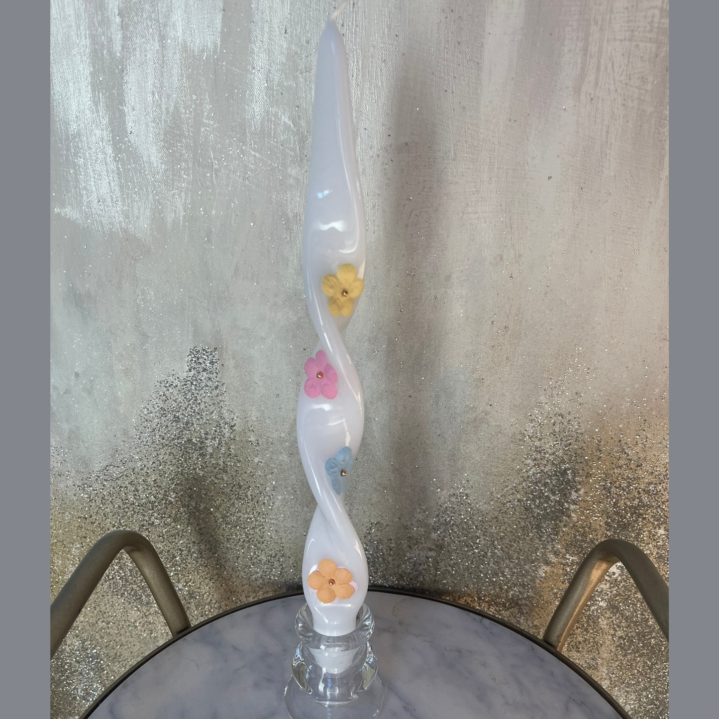 Candle in Bright Bloom